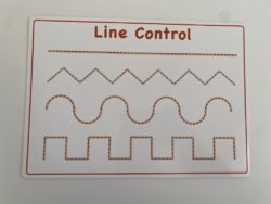 Line Control Learning Mat