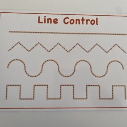 Line Control Learning Mat