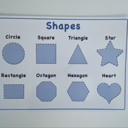 Shapes Learning Mat
