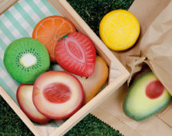 Sensory play stones - Fruit - Image 3