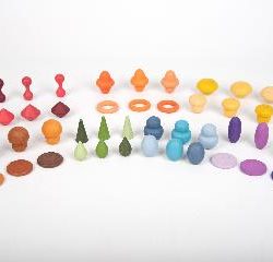 Wooden treasure starter set