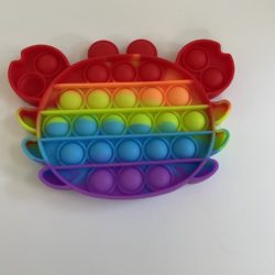 Rainbow crab pop it